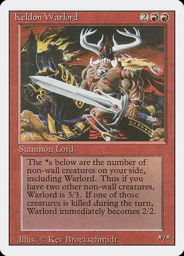 Keldon Warlord - 3ed Spoiler