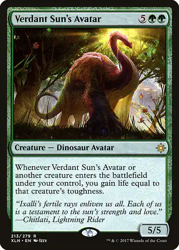 Verdant Sun's Avatar - xln Spoiler