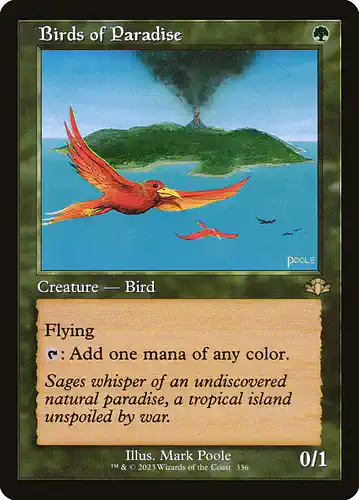 Birds of Paradise - dmr Spoiler