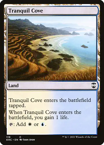 Tranquil Cove - khc Spoiler