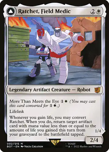 Ratchet, Field Medic - bot Spoiler