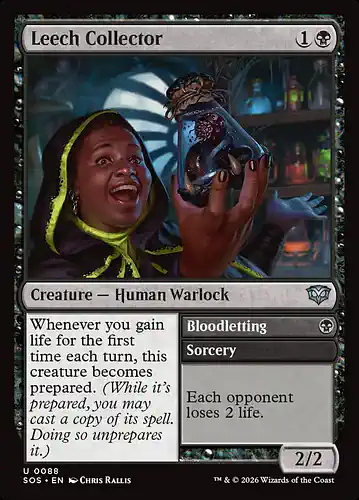 Leech Collector - sos Spoiler