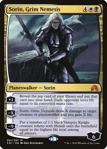 Sorin, Grim Nemesis - soi Spoiler