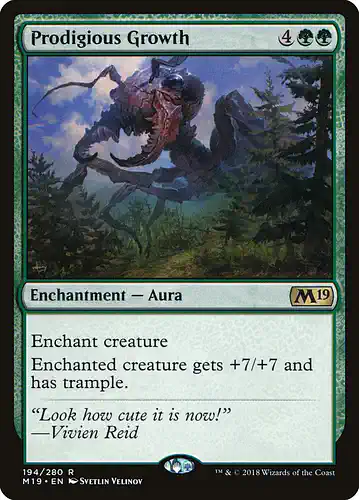Prodigious Growth - m19 Spoiler