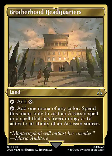 Brotherhood Headquarters - acr Spoiler