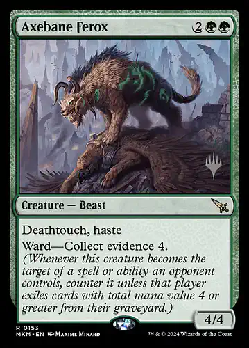 Axebane Ferox - mkm Spoiler