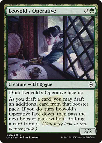 Leovold's Operative - cn2 Spoiler
