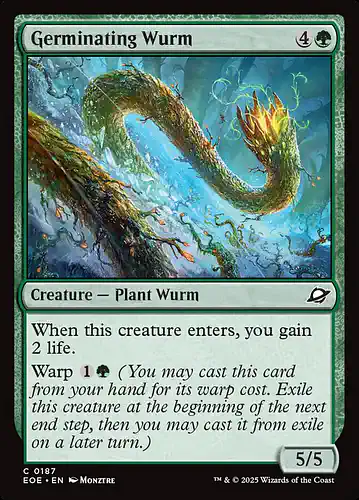 Germinating Wurm - eoe Spoiler