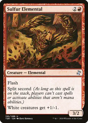 Sulfur Elemental - tsr Spoiler