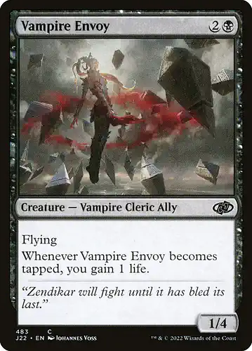 Vampire Envoy - j22 Spoiler