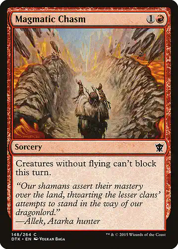 Magmatic Chasm - dtk Spoiler