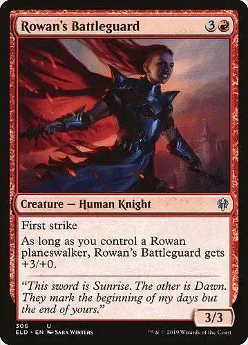 Rowan's Battleguard - eld Spoiler