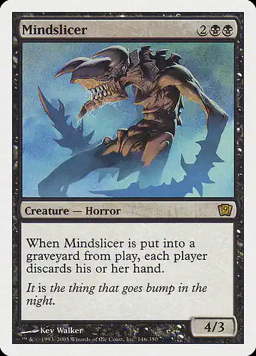 Mindslicer - 9ed Spoiler