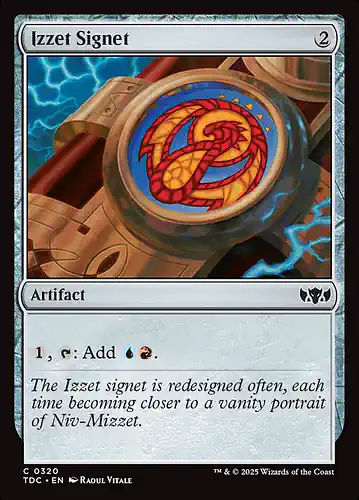 Izzet Signet - tdc Spoiler