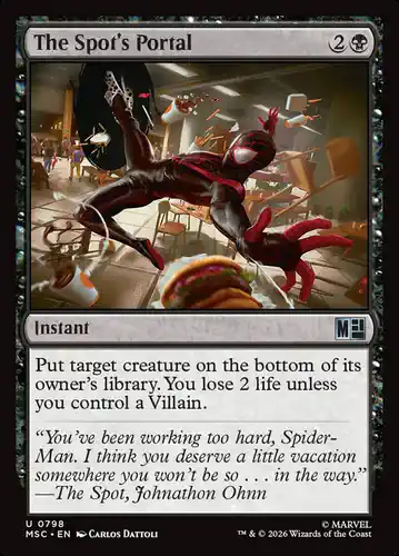 The Spot's Portal - msc Spoiler