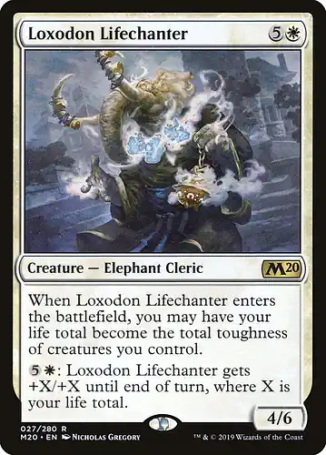 Loxodon Lifechanter - m20 Spoiler