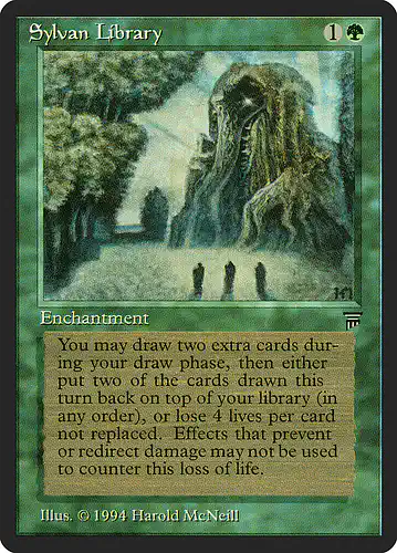 Sylvan Library - leg Spoiler