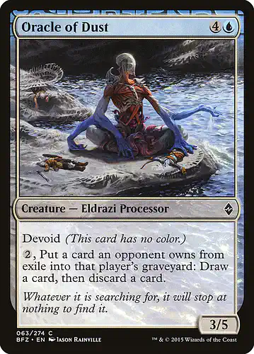 Oracle of Dust - bfz Spoiler