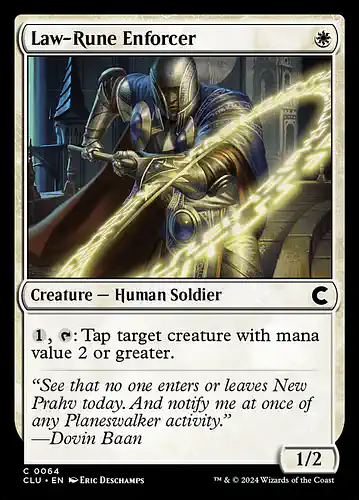 Law-Rune Enforcer - clu Spoiler
