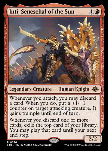 Inti, Seneschal of the Sun - lci Spoiler