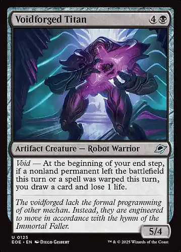 Voidforged Titan - eoe Spoiler