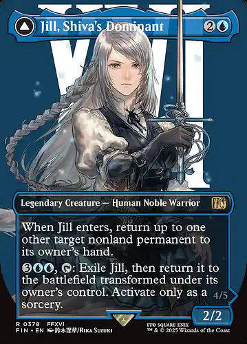 Jill, Shiva's Dominant - fin Spoiler