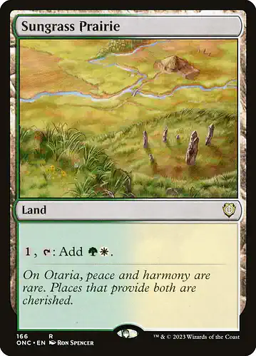 Sungrass Prairie - onc Spoiler