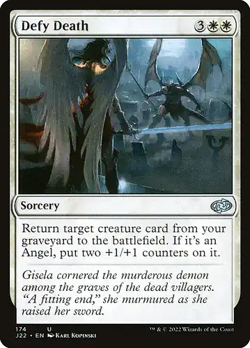 Defy Death - j22 Spoiler