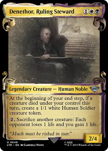 Denethor, Ruling Steward - ltr Spoiler