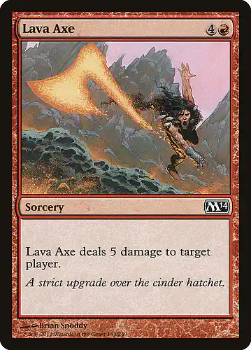 Lava Axe - m14 Spoiler