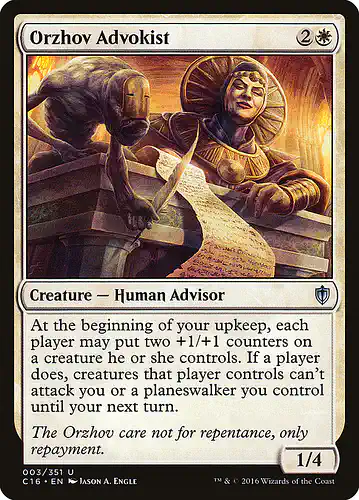 Orzhov Advokist - c16 Spoiler