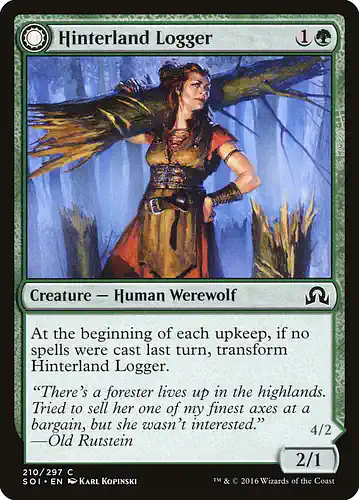 Hinterland Logger - soi Spoiler