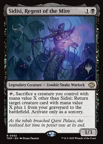 Sidisi, Regent of the Mire - tdm Spoiler
