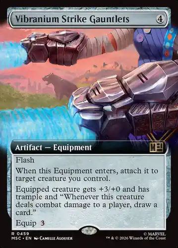 Vibranium Strike Gauntlets - msc Spoiler