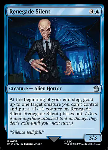 Renegade Silent - who Spoiler