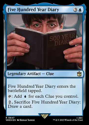 Five Hundred Year Diary - who Spoiler