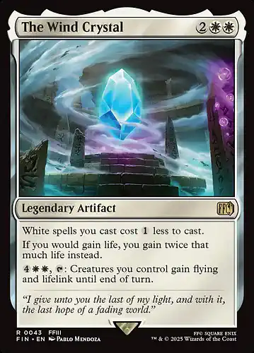 The Wind Crystal - fin Spoiler