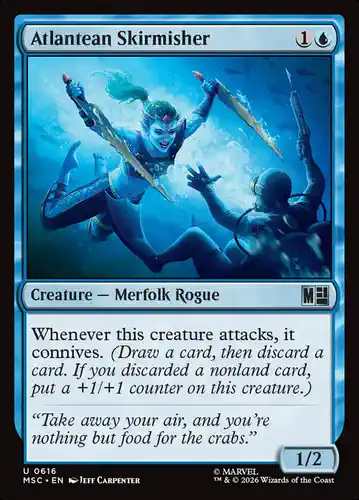 Atlantean Skirmisher - msc Spoiler