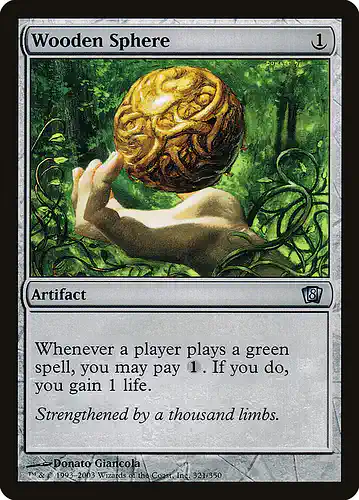 Wooden Sphere - 8ed Spoiler