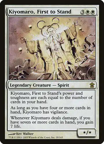 Kiyomaro, First to Stand - sok Spoiler
