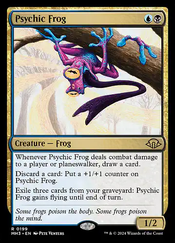 Psychic Frog - mh3 Spoiler