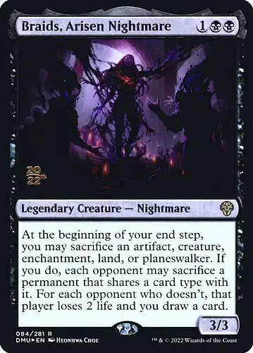 Braids, Arisen Nightmare - dmu Spoiler