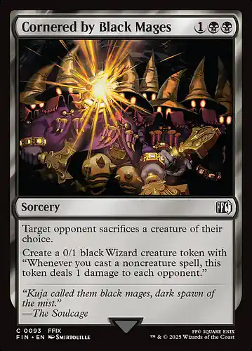 Cornered by Black Mages - fin Spoiler