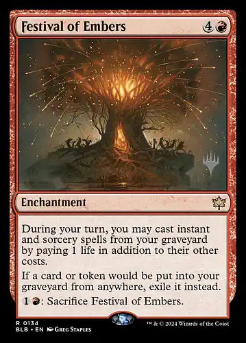 Festival of Embers - blb Spoiler
