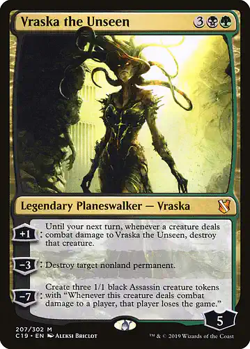 Vraska the Unseen - c19 Spoiler