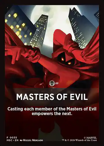 Masters of Evil - msc Spoiler