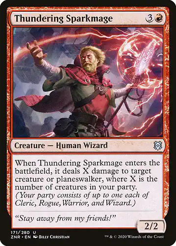 Thundering Sparkmage - znr Spoiler