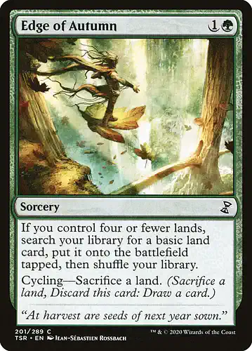 Edge of Autumn - tsr Spoiler