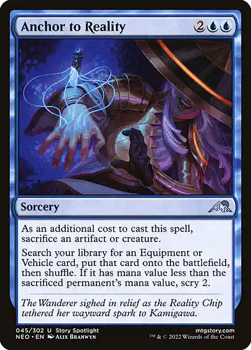 Anchor to Reality - neo Spoiler