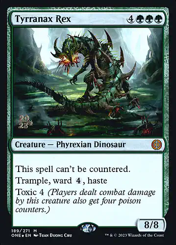 Tyrranax Rex - one Spoiler